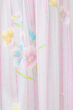Load image into Gallery viewer, 1970s Nightgown Vanity Fair Floral Printed Lingerie Slip Dress M