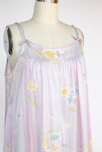 Load image into Gallery viewer, 1970s Nightgown Vanity Fair Floral Printed Lingerie Slip Dress M