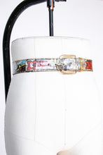 Load image into Gallery viewer, 1974 Dondi Belt Comic Stripe Plastic Vinyl Novelty Waist Cinch XS / S