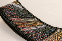 Load image into Gallery viewer, 1980s Hand Beaded Belt Rope Tie Waist Cinch