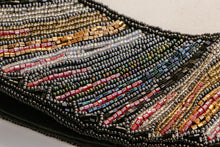 Load image into Gallery viewer, 1980s Hand Beaded Belt Rope Tie Waist Cinch