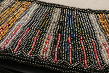 Load image into Gallery viewer, 1980s Hand Beaded Belt Rope Tie Waist Cinch