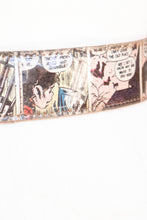 Load image into Gallery viewer, 1974 Dondi Belt Comic Stripe Plastic Vinyl Novelty Waist Cinch XS / S