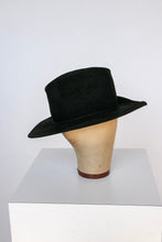 Load image into Gallery viewer, Vintage Stetson Hat Beaver Wool Felted Wide Brim Western Black XXXXX