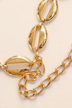 Load image into Gallery viewer, 1970s Chain Belt Gold Metal Waist Cinch