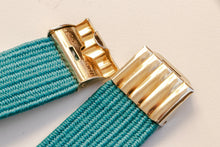 Load image into Gallery viewer, 1980s Waist Cinch Belt Sea Shell Gold M