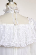 Load image into Gallery viewer, 1970s Gunne Sax Dress Romantic Renaissance Bridal Collection Lace Prairie Gown 9