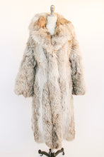 Load image into Gallery viewer, 1970s Fur Coat Full Length Fox Long Plush M/L
