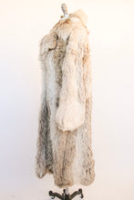 Load image into Gallery viewer, 1970s Fur Coat Full Length Fox Long Plush M/L