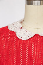 Load image into Gallery viewer, 1970s Knit Top Colored Blouse S