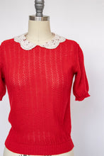 Load image into Gallery viewer, 1970s Knit Top Colored Blouse S