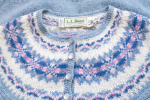 Load image into Gallery viewer, 1980s Wool Knit Pullover Sweater L.L. Bean Fair Isle M
