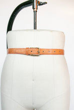 Load image into Gallery viewer, 1980s Belt Snakeskin Leather Waist Cinch Pink Stitch M/S