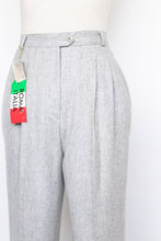 Load image into Gallery viewer, 1990s Pants Deadstock Trousers High Waist Wool XS