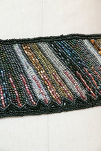 Load image into Gallery viewer, 1980s Hand Beaded Belt Rope Tie Waist Cinch