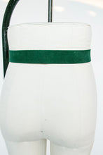 Load image into Gallery viewer, 1980s Belt Green Suede Leather Cinch Waist M