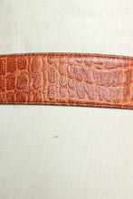 Load image into Gallery viewer, 1980s Belt Leather Cinch Waist Brown I.Magnin M