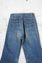 Load image into Gallery viewer, 1970s Jeans Bell Bottoms Cotton Denim BearBottoms 25" x 28"