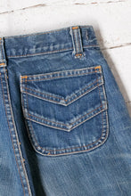Load image into Gallery viewer, 1970s Jeans Bell Bottoms Cotton Denim BearBottoms 25" x 28"