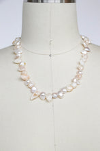 Load image into Gallery viewer, Vintage Shell Necklace Pearly Beaded Choker
