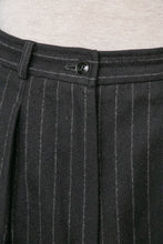 Load image into Gallery viewer, 1980s Pants Anne Klein High Waist Wool Pin Stripes S/M