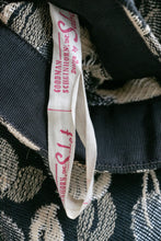 Load image into Gallery viewer, 1950s Full Skirt Cotton Woven Botanical S