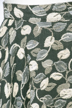 Load image into Gallery viewer, 1950s Full Skirt Cotton Woven Botanical S