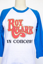 Load image into Gallery viewer, 1980s T-Shirt Roy Clark In Concert Tour Reglan Baseball Tee S