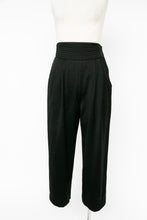 Load image into Gallery viewer, 1990s Escada Pants Wool Cropped Trousers XS