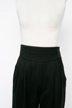 Load image into Gallery viewer, 1990s Escada Pants Wool Cropped Trousers XS