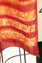 Load image into Gallery viewer, 1970s India Silk Scarf Deadstock Hand Dyed Oversized