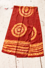 Load image into Gallery viewer, 1970s India Silk Scarf Deadstock Hand Dyed Oversized
