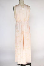 Load image into Gallery viewer, 1970s Nightgown Slip Dress Floral Maxi M