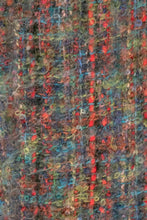 Load image into Gallery viewer, 1970s Irish Wool Oversized Woven Knit Fringe Shawl Wrap Scarf