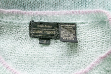 Load image into Gallery viewer, 1980s Sweater Mohair Knit Pastel Picture Seagulls S