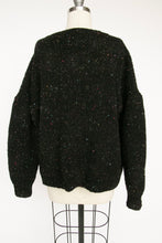 Load image into Gallery viewer, 1990s Cat Face Sweater Wool Chunky Knit L
