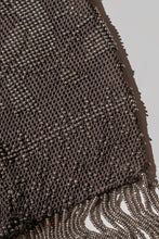Load image into Gallery viewer, Antique Pouch Purse 1920s Steel Seed Beaded Deco Silver