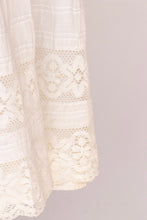 Load image into Gallery viewer, Antique Skirt Edwardian Cotton Lace Maxi Petticoat M
