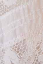 Load image into Gallery viewer, Antique Skirt Edwardian Cotton Lace Maxi Petticoat M