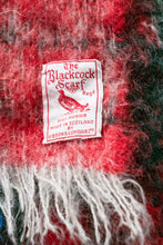 Load image into Gallery viewer, 1960s Scarf Mohair Scottish Plaid Knit Oversized Wrap