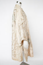 Load image into Gallery viewer, Antique 1920s Chinese Robe Embroidered Silk Floral Jacket 20s