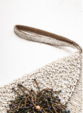 Load image into Gallery viewer, 1990s Envelop Clutch Purse Beaded Embellished Cocktail Wristlet Bag