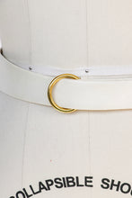 Load image into Gallery viewer, 1950s Belt Leather Waist Cinch Beige Cream S / XS
