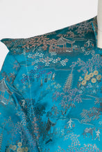Load image into Gallery viewer, 1940s Chinese Silk Lounge Jacket Metallic Brocade Large