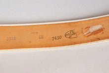 Load image into Gallery viewer, 1950s Belt Leather Waist Cinch Beige Cream S / XS