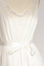 Load image into Gallery viewer, 1960s Nightgown Robe Slip Set Lace Chiffon Lingerie Vanity Fair S