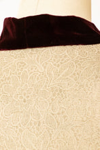 Load image into Gallery viewer, 1930s Dress Silk Velvet Metallic Gold Gown Deco Volup XL
