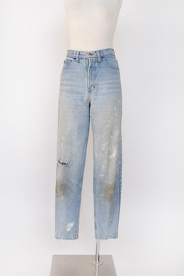 1990s Jeans Distressed Cotton Denim 27