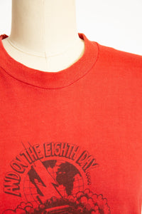 1970s T-Shirt Corvette Car Red Tee Shirt XS
