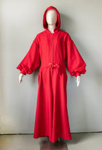 Load image into Gallery viewer, 1970s Jumpsuit Hooded Wide Leg One Piece XL Volup